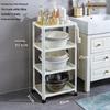 Zhaoran Floor-Standing 3-Tier Bathroom Storage Shelf