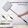 Chicken Poop Scooper 4-in-1 Poultry Litter Scoop with Handle Litter Sifting Shovel for Chicken Coop Pet Waste Cleaning