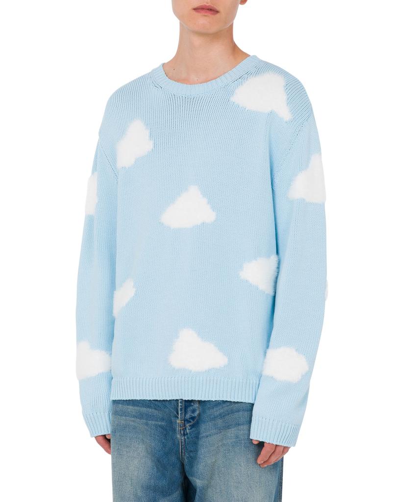 MOSCHINO Cloud Cotton Blend Sweater