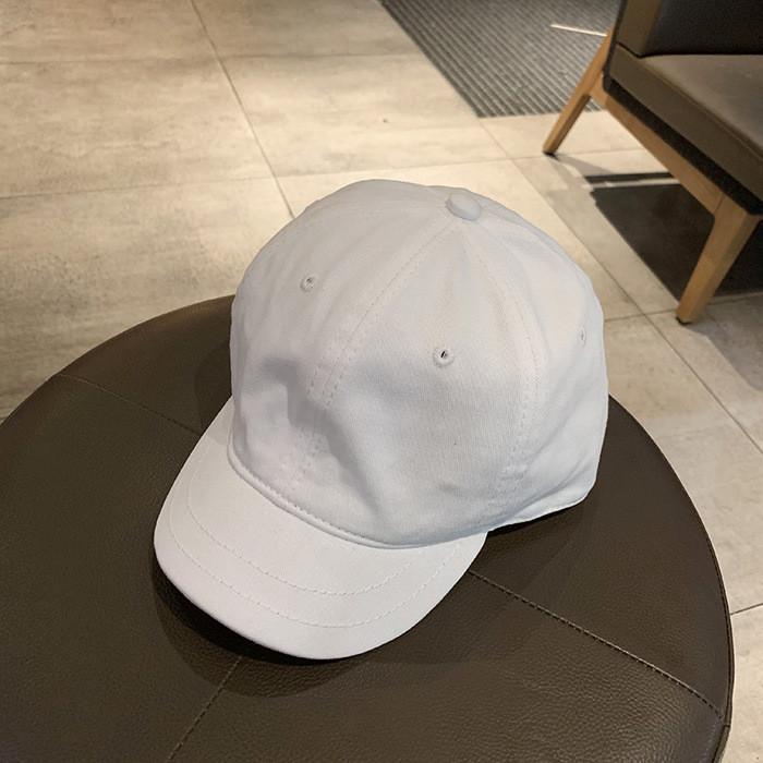 Baseball Cotton Retro Cap Shortbrim Unisex Adjustable Casual Street Hat