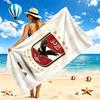Al Ahly FC Beach Towel Quick Dry Soft MicrofiberSand Resistant Oversized Cabana Bath Sheet for Swimming Pool Travel Gift