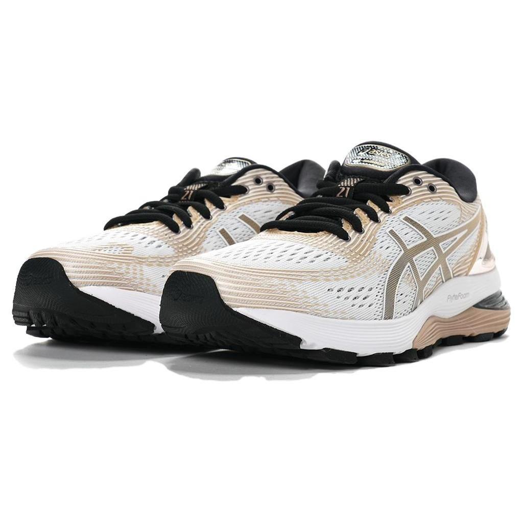 Asics Gel Nimbus 21 Platinum 'White Frosted Almond' Donna 1012A608-100
