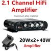 Amplificator HIFI 2.1 Canale Amplificator de Putere Super Bass pentru Boxă/Telefon/Computer/DVD