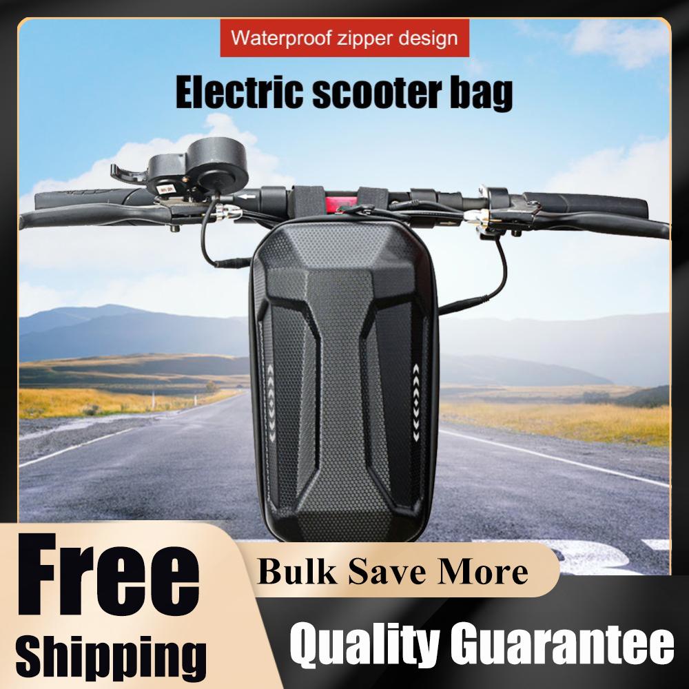 Bolsa Frontal Universal para Patinete Eléctrico, Bolsa Rígida para Patinete Eléctrico para Kugoo M4, Bolsa de Almacenamiento para Colgar en la Parte Delantera