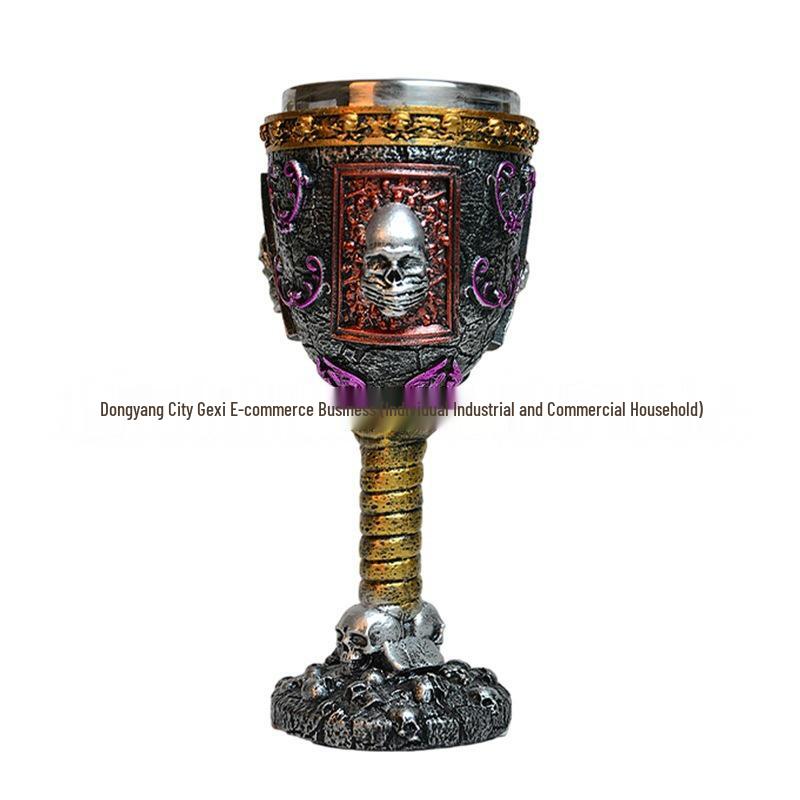 

Eagle Claw Skull Goblet: 3D High-Footed Stainless Steel Wine Cup