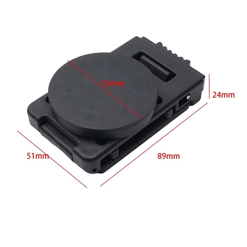 High Quality Non-Slip Tool Holster Belt Clip Metal Adjustable Magnetic Tool Holder Detachable Quick Access Belt Buckle