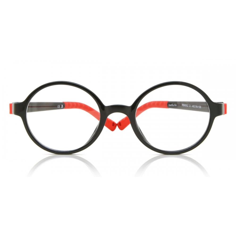 

Полная оправа, круглые черные, Smartbuy Kids Hopper Rb8002 C1, модные детские очки /45-18-130