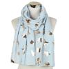 with Frayed Hem Animal Scarf Soft Shawl Wrap New Design Cat Print Scarf