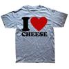 Funny I Love Cheese Graphic Tshirts Men Womens Fashion Casual Tshirt 100 Cotton Loose Oversized Vegan Fiend T Shirt