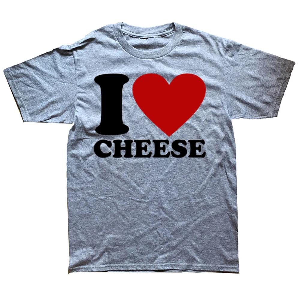 Funny I Love Cheese Graphic Tshirts Men Womens Fashion Casual Tshirt 100 Cotton Loose Oversized Vegan Fiend T Shirt