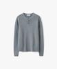 COSTUME O’CLOCK Daily Slim Fit Henley Neck Knit 6 Color Cooskt075