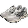 Asics Gel-Mc Plus Fabric Cow Split Leather Fashion Trend Wear-Resistant Low-Top Casual Shoes Unisex Sneaker Gray 1203A871-100