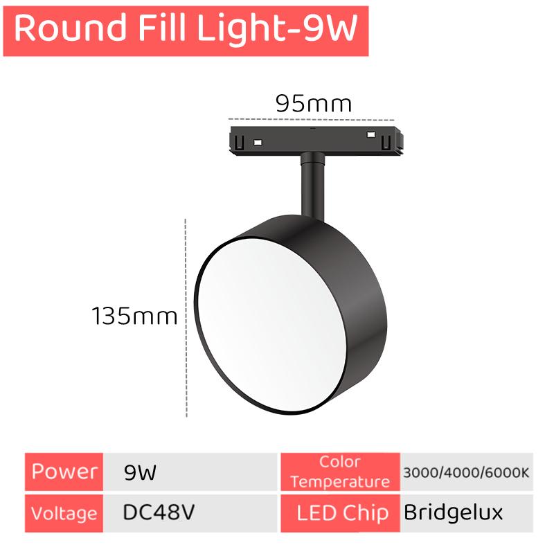 Eingebettetes magnetisches LED-Schienenlicht, verstellbar, faltbar, Deckenfluter, Gitterlampen, lineares Schienen-Spot-Beleuchtungssystem für Innenschlafzimmer