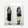 Qushui Yiren Women's Beaded Bow Thin Knitted Cardigan