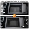 For Isuzu New D-Max DMAX + Center Console Armrest Box Storage Box Organizer ABS Console Tray with Mat