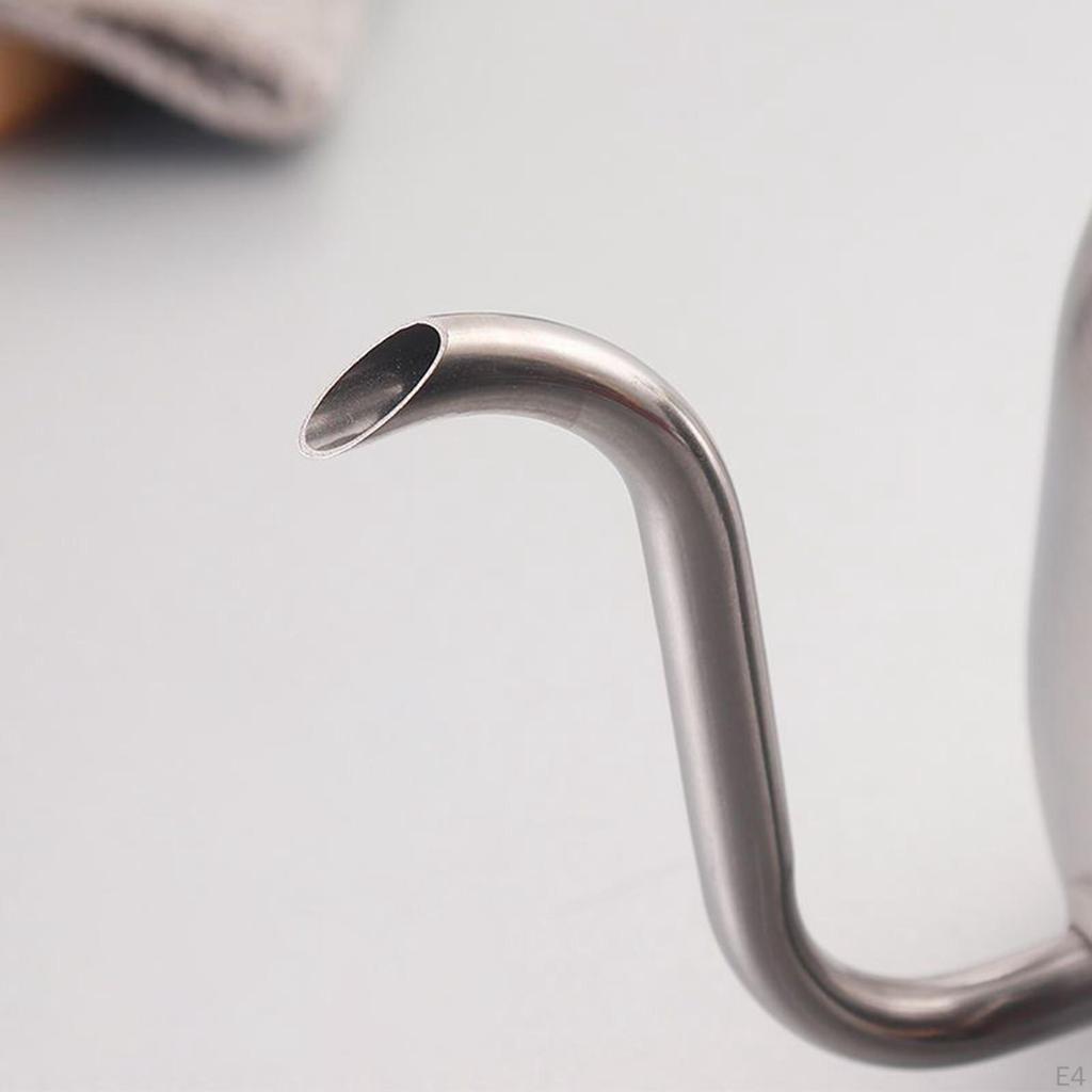 Elegant Stainless Steel Pour Over Kettle 500ml for Home