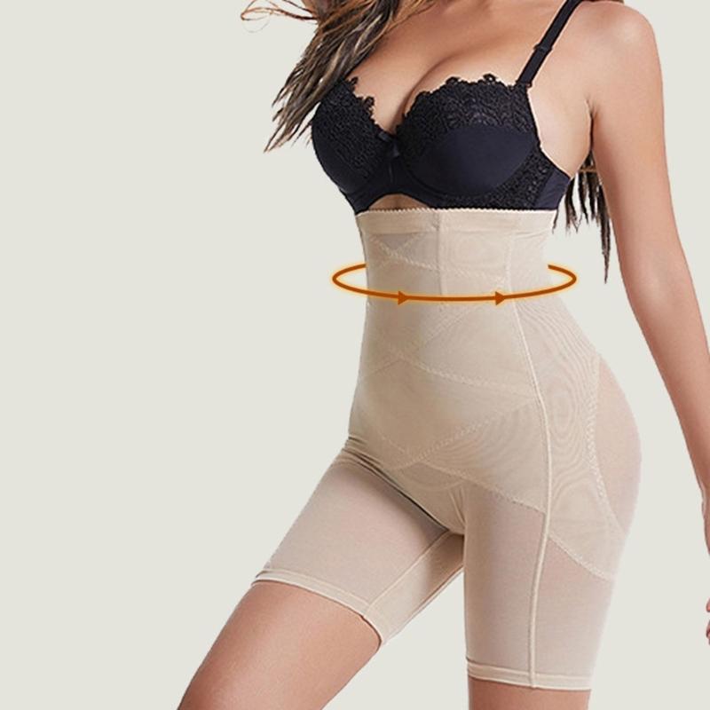 Tummy Control Shapewear for Women High Waist Body Shaper Shorts Waist Slimming and Back Smoothing Shapewear Dailywear