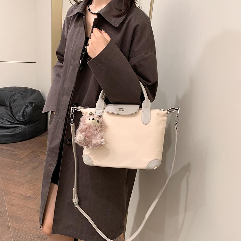 Large Capacity Tote Longxiang Nylon Commuter Portable Travel Simple Shoulder Messenger Bag