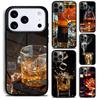 Zigarren Whiskey Eisgetränk Handyhülle Für iPhone 17 16 15 14 13 12 11 Pro Max Plus 17Air Weiche Silikonhülle