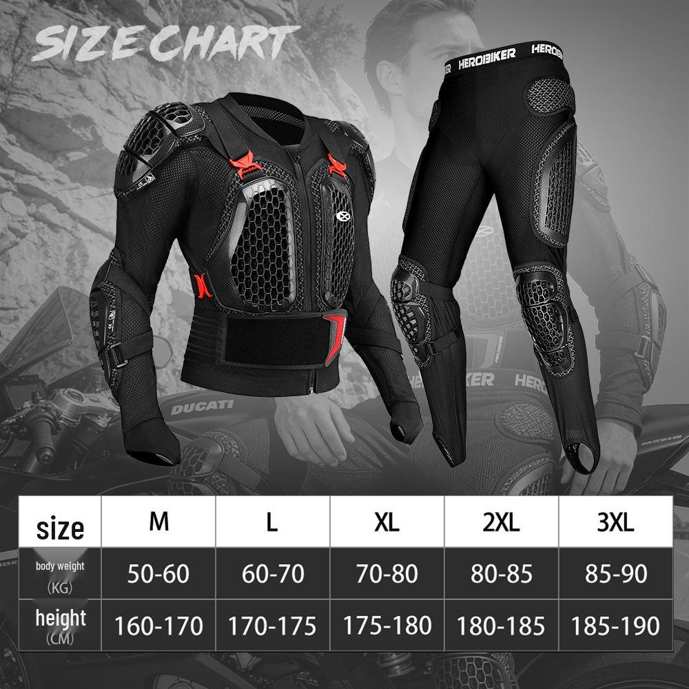 Motorcycle Protective Riding Armor: Anti-Fall 3D Leggings