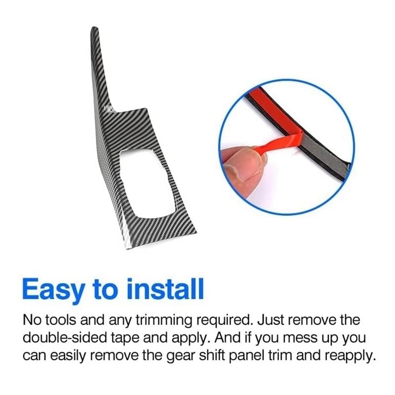 Für -BMW 5 Serie G30 2018-2022 Auto Center Konsole Multimedia Panel Knopf Abdeckung Trim Rahmen Aufkleber