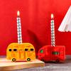 Versatile Buses Candle Holder Mold Detailed Silicone Bus Candle Stand Mold for Handcraft Lovers and DIY Enthusiasts