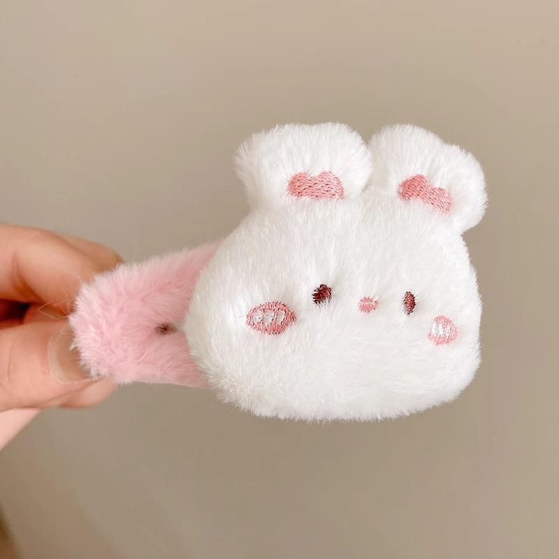 

2023 Cute Plush Piggy Hairpin for Bangs & Back Hair