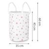 Nukido Toy Basket - White With Stars
