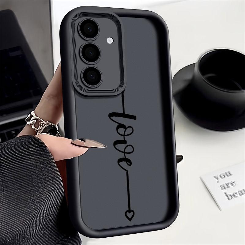 Kiss me Love Red Lips S24FE Phone Case For Samsung S25 S24 S23 Ultra 5G S22 S20 Plus S21 FE Cases Cover Galaxy S25Ultra Funda