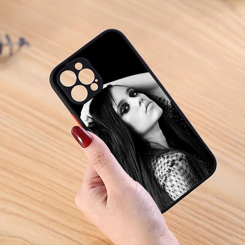 

Luxury Ins JennaS OrtegaS Phone Case Black Matte For IPhone 16ProMax 15 13 12 11 14 Pro Max Mini Plus SE2020 XS Max XR Cover iPhone 14 Pro Max
