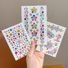Acrylic Rhinestone Sticker Set: Heart, Crown, Butterfly, Moon, Animal Designs