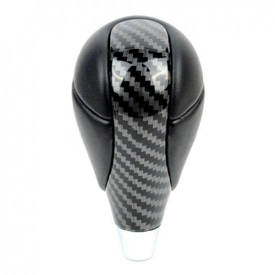Carbon Fiber Leather Automatic Gear Stick Shift Knob For Lexus IS250 2006-2012