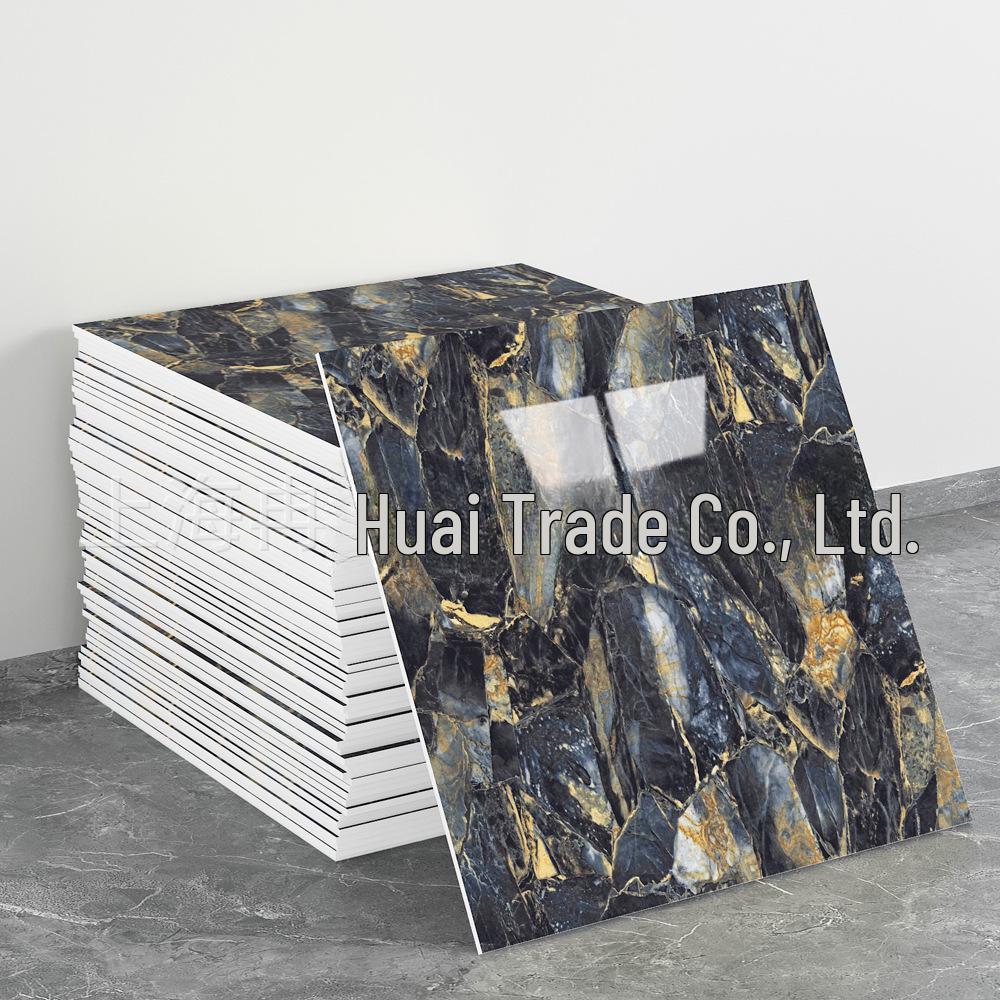 Fliesenimitat 3D Wandaufkleber: Selbstklebende Aluminium-Kunststoff-Paneele für Badezimmer- und Küchenrenovierung.