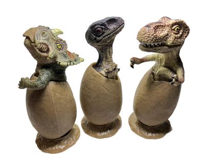 Dinosaurierfiguren zuschneiden, Dinosaurier-Modell in beeindruckender Größe (Set von 3 geschlüpften Dinosauriern)