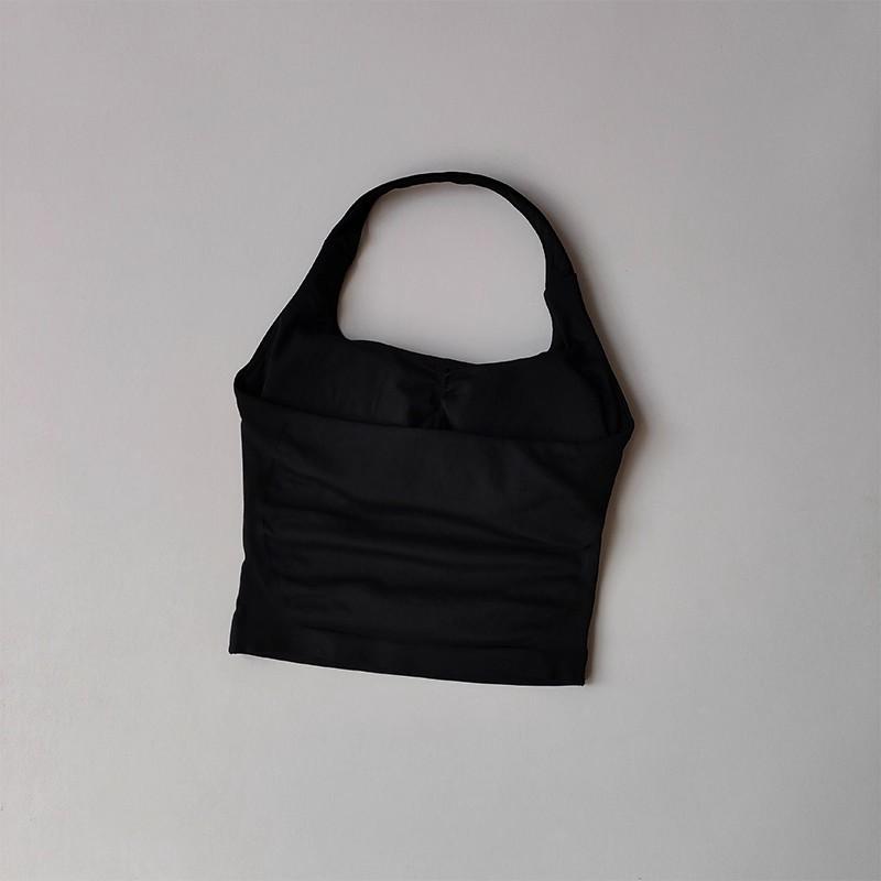 Halter Yoga Vest, Shockproof Running Sports, High-Strength Sports Underwear, Fitness, Pilates Suspender, Beautiful Back, Autumn