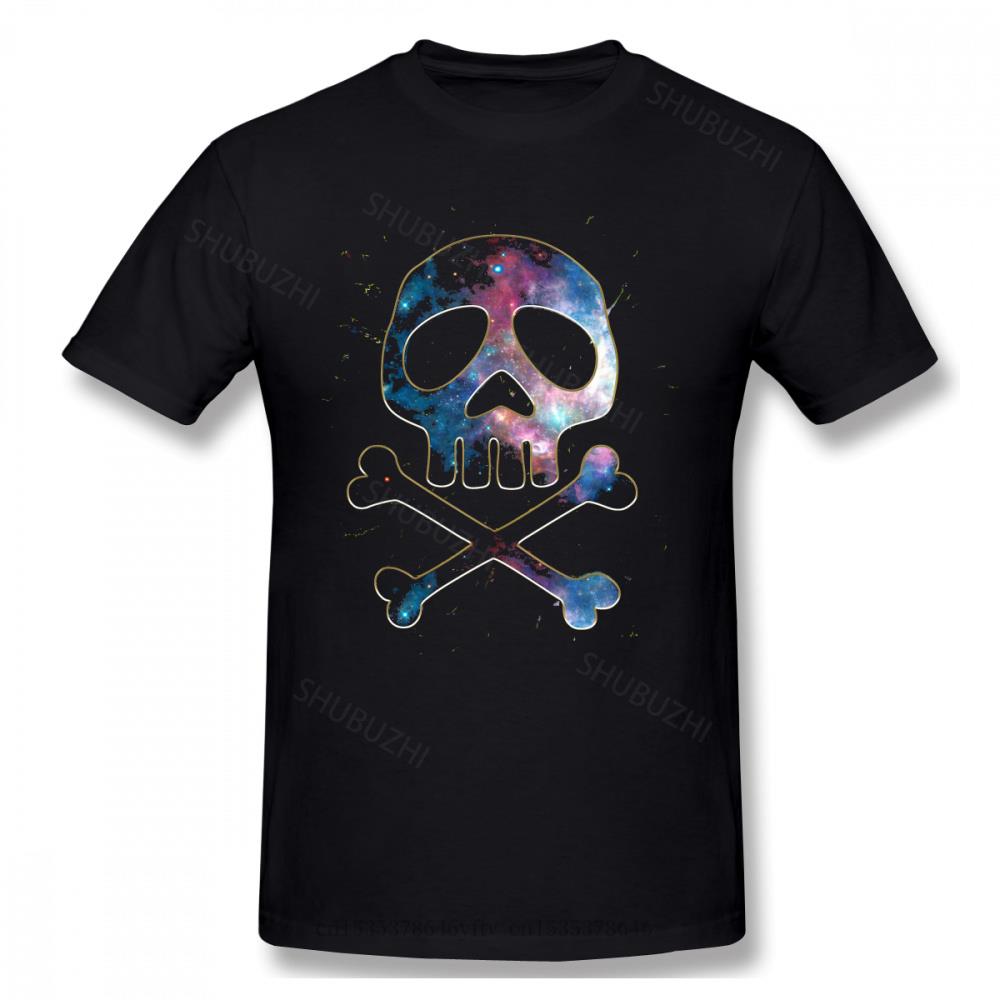Space Pirate Captain Harlock Arcadia Kei Yuki Tadashi Anime TShirts for Men Skull Funny Crewneck Cotton T Shirt