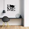 Metal Home Sign USA - Wall Décor with Silhouette of America, Stylish Metal Wall Hanging, and Elegant Wall Hanger for Home