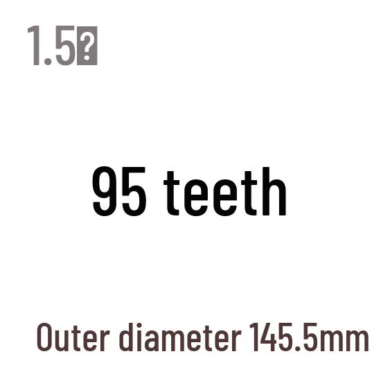 1,5M Modul Stirnrad, 13-120 Zähne, Stahl Zahnstange, 45 Stahl, Wärmebehandelt