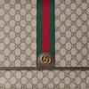 Gucci Ophidia Magnetic Closure Flap Adjustable Shoulder Strap Canvas And Leather Large Crossbody Bag Men bags Beige Ebony 792119-FACJQ-9741