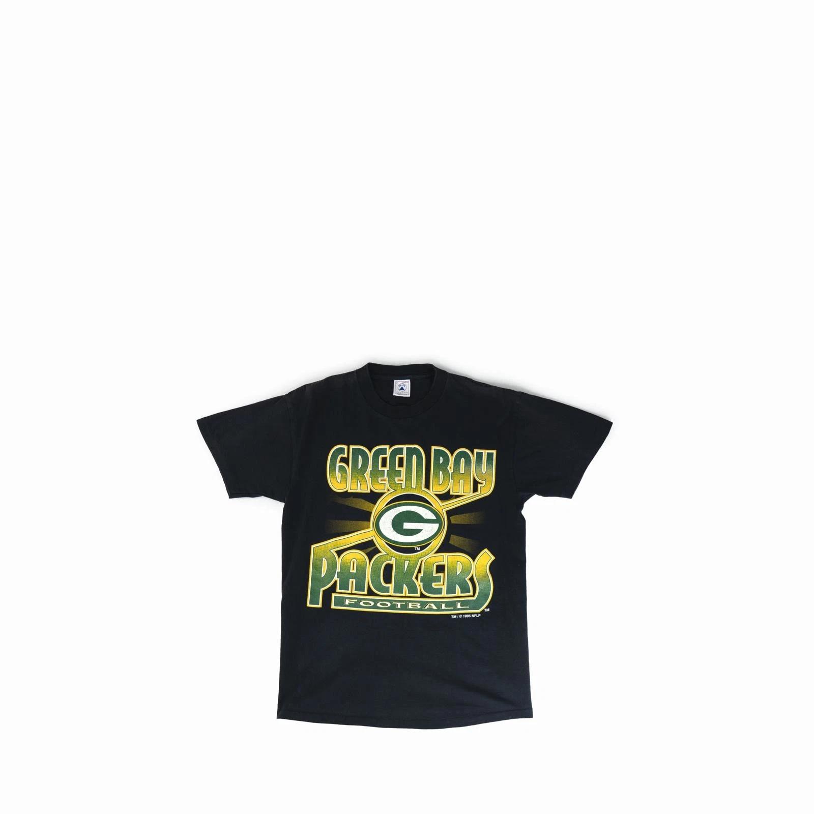 Vintage 1995 Green Bay Packers NFL Tee Shirt 1990s 90s Football Wisconsin Faded M