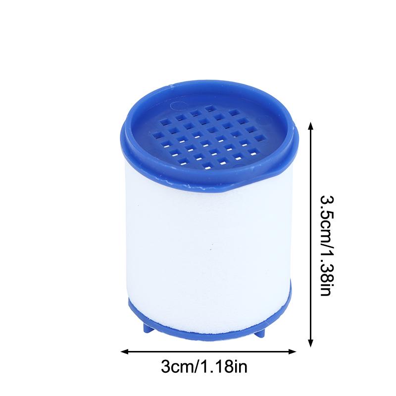 10 Stück Wasserhahnfilter-Ersatzelemente PP-Baumwolle Entfernt Chlor Wasserreiniger für Haushalt Küche Tägliche Wasserfiltration