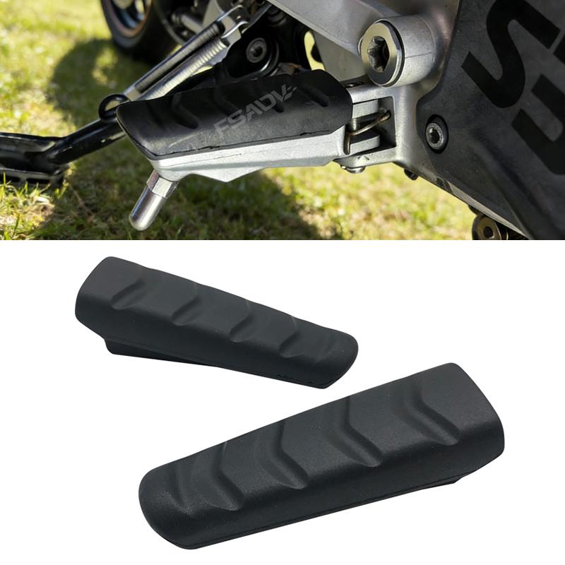 RNINET Motorrad Hinterrad Fußraste Fußraste Fußrasten Platte Gummiabdeckung Für BMW F900R F900XR R NINE T R9T Urban Pure S1000XR