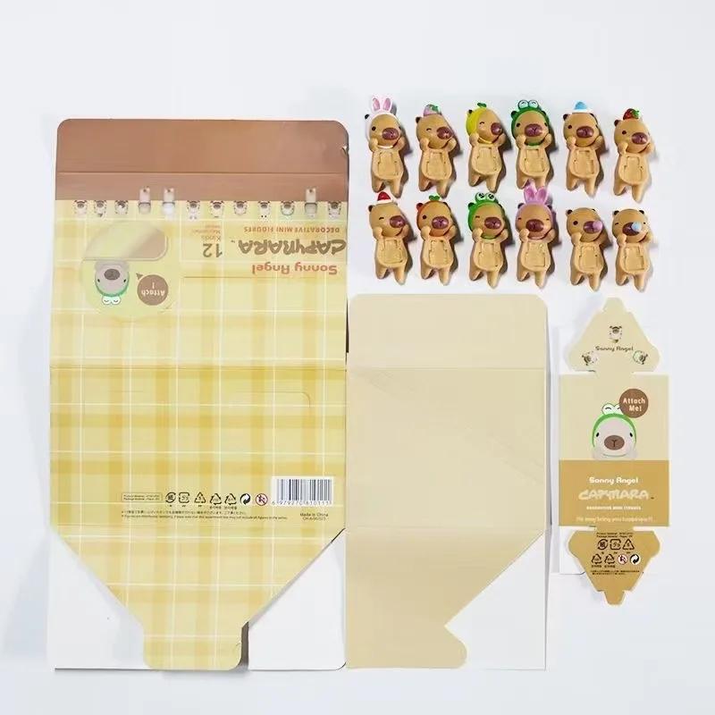 New Box Capybara Series Harvest Cute Doll Trendy Car Mobile Phone Ornaments Dumplings Children'S Toy Gift