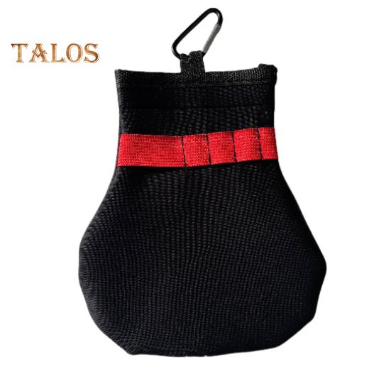 

Держатель для мяча для гольфа, неопреновый чехол для мяча для гольфа с зажимом, переносная сумка для переноски аксессуаров для гольфа для игроков в гольф красный