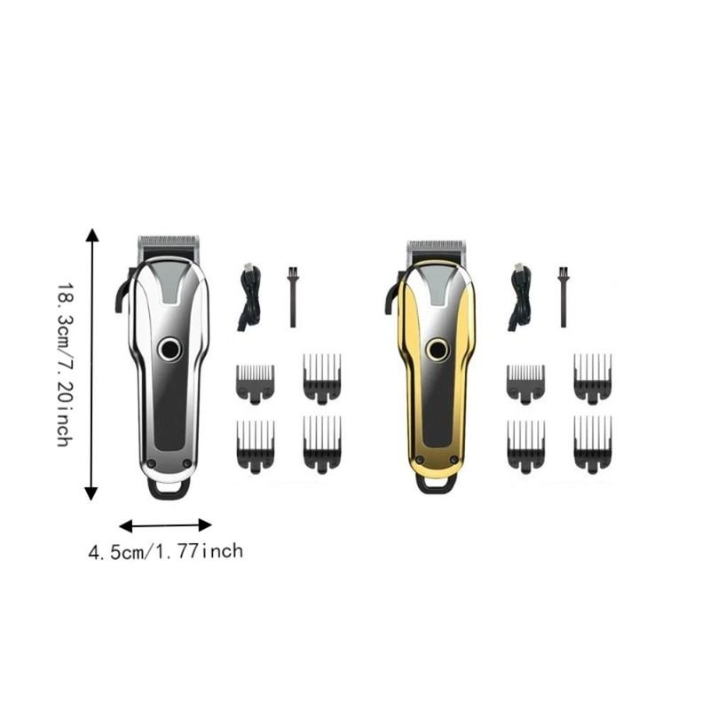 Professional USB Rechargeable Electric Pet Clipper Cordless Low Noise Cat Shaver LED Display Pet Grooming Kit Pet Salon