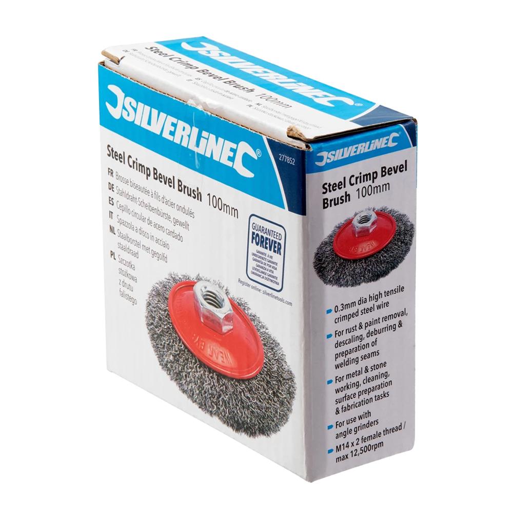 Silverline Crimp Bevel Brush