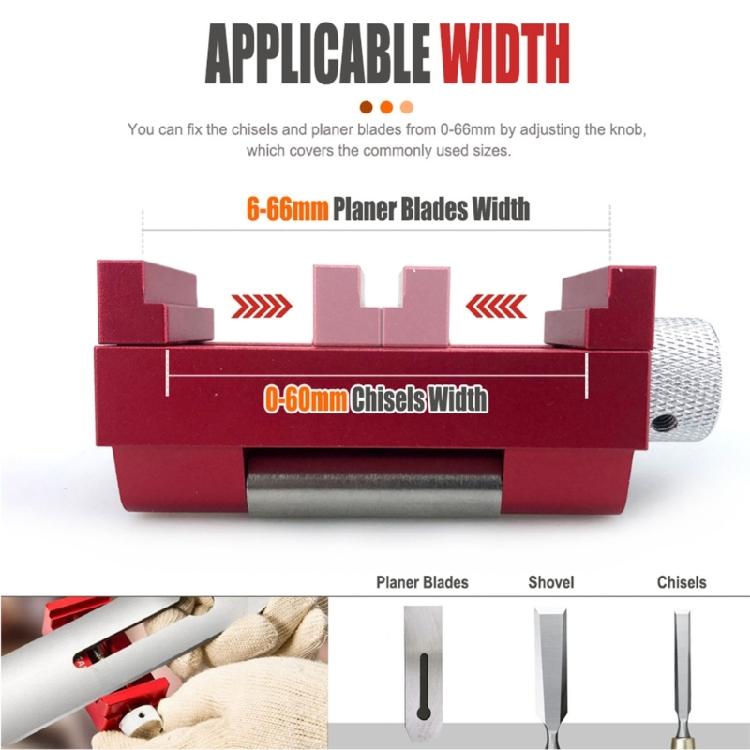 Manual Woodworking Perforator Tool Sharpening Jig Wood Chisel Fixing Bracket