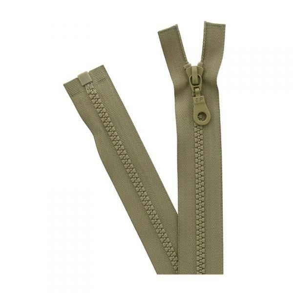 Fermeture Éclair séparable - Prym - 40 cm - Plastique moulé - Largeur 6 mm - Beige moyen