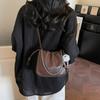 Spring New Fashi Crossbody Bags for Women Trendy Wrinkled Cloud Square Shoulder Bag Comfortable and Versatile  Storage Bag