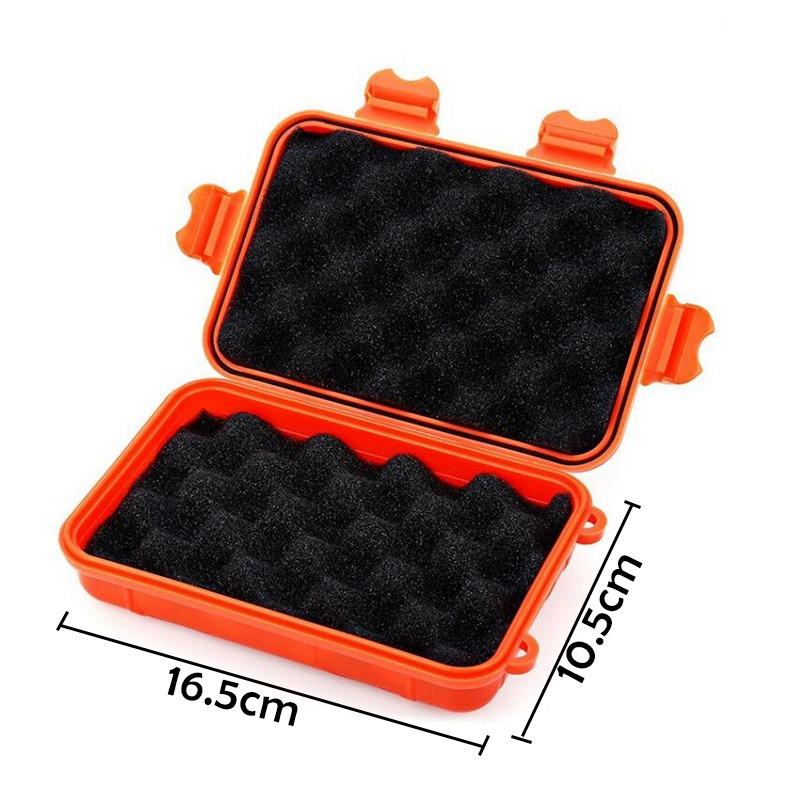 New EDC Tools Outdoor Survival Kit Box Sealed Shockproof Waterproof Box Wild Survival Food Grade Storage Box Portable Tool Box